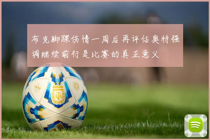 布克脚踝伤情一周后再评估奥特强调继续前行是比赛的真正意义